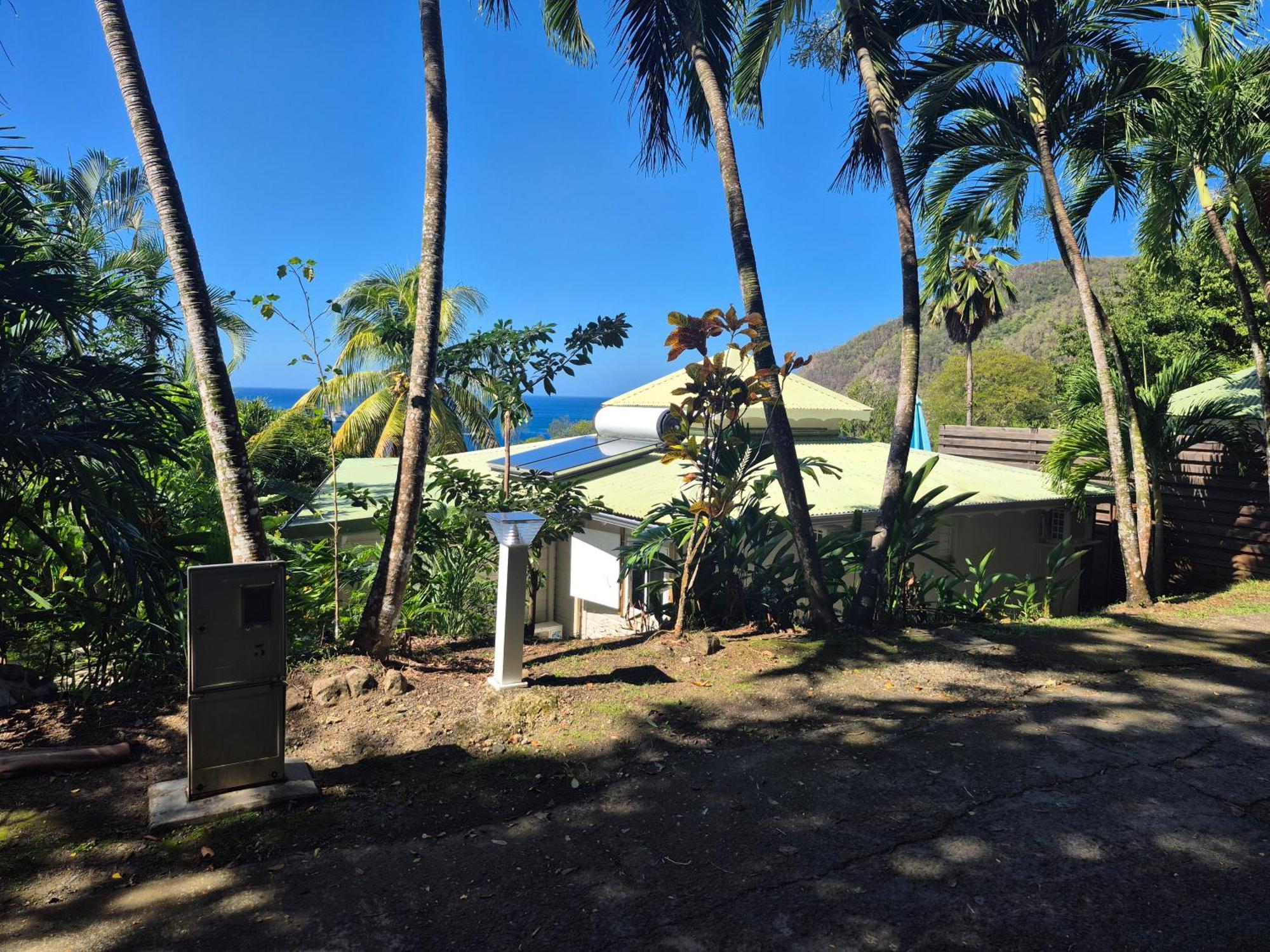 Villa Cannelle, Piscine, Vue Mer Deshaies Exterior photo